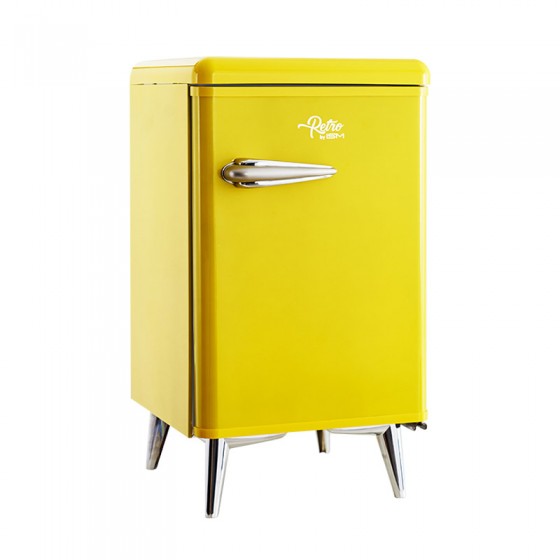 ISM SM-521 Retro Yellow Mini Bar 43lt 